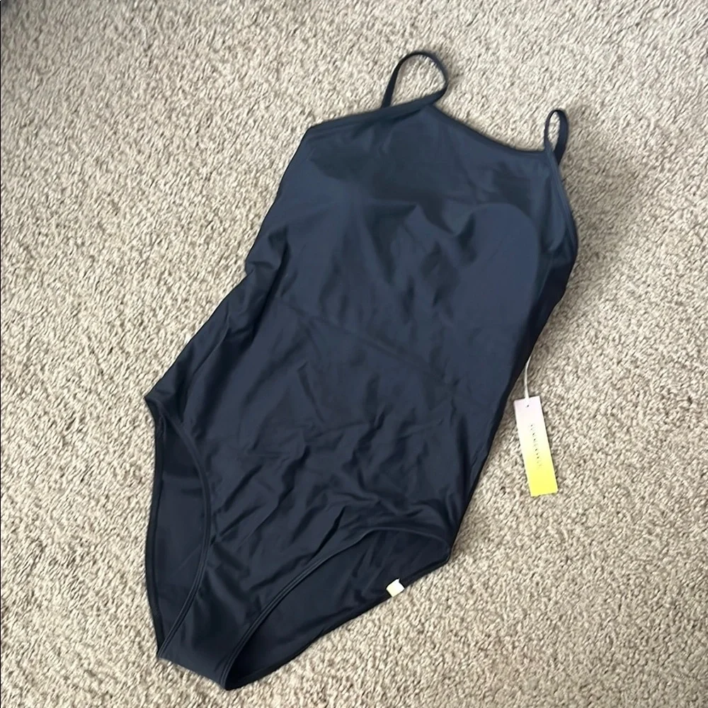 Summersalt High Neck Black One Piece Swimsuit, NWT - Picture 2 of 7